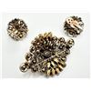 Image 4 : HOLLYCRAFT BROOCH SET