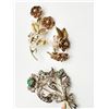 Image 2 : ANTIQUE?  BROOCHES , FLORALS