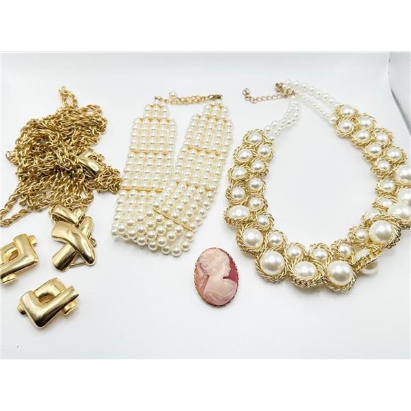 FAUX PEARLS AND MORE