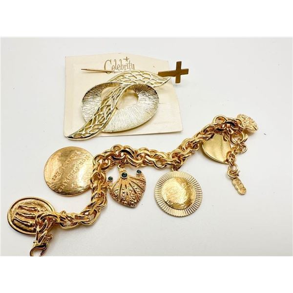 CELEBRITY BROOCH + MORE