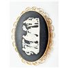 Image 2 : WEDGEWOOD CERAMIC BROOCH