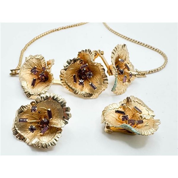 BLOSSOMS NECKLACE SET