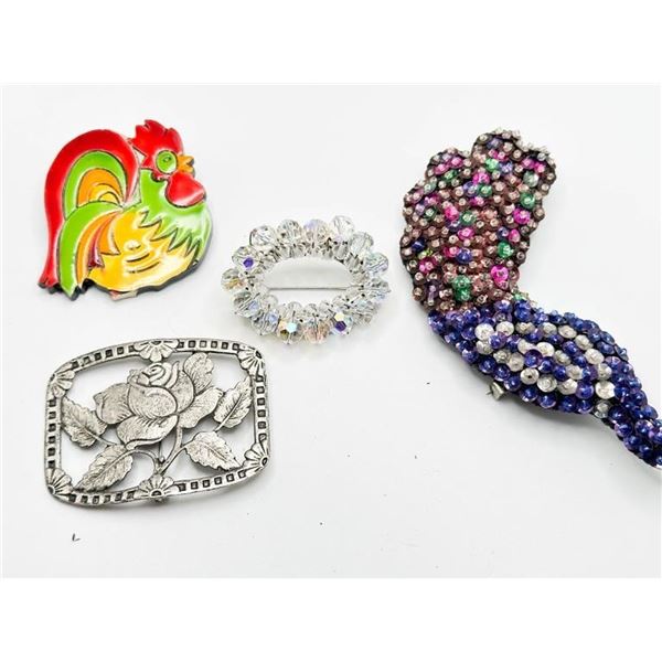 BEAD BROOCH AND MORE