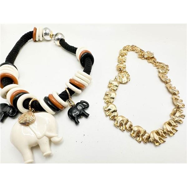 ELEPHANT VINTAGE NECKLACES