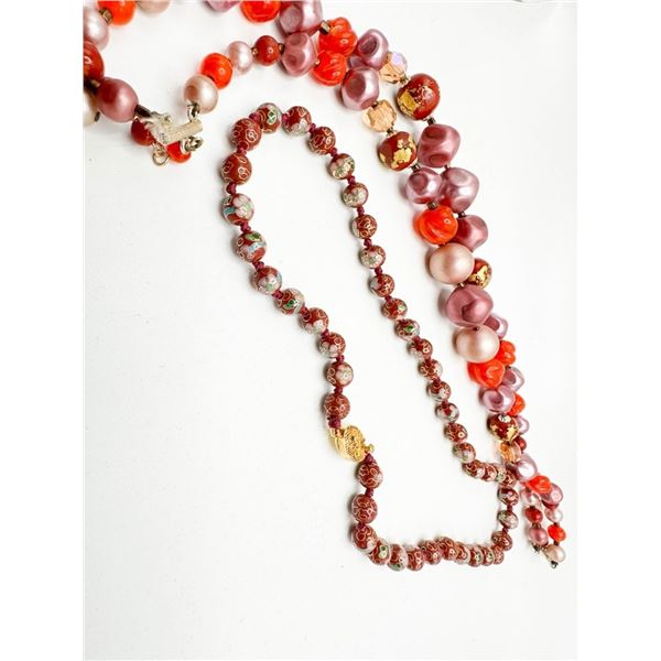 CLOISSONE LIKE NECKLACES