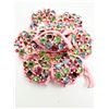 Image 1 : WEISS SIGNED PINK BROOCH