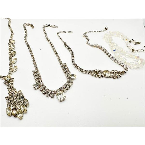 RHINESTONE NECKLACES +++
