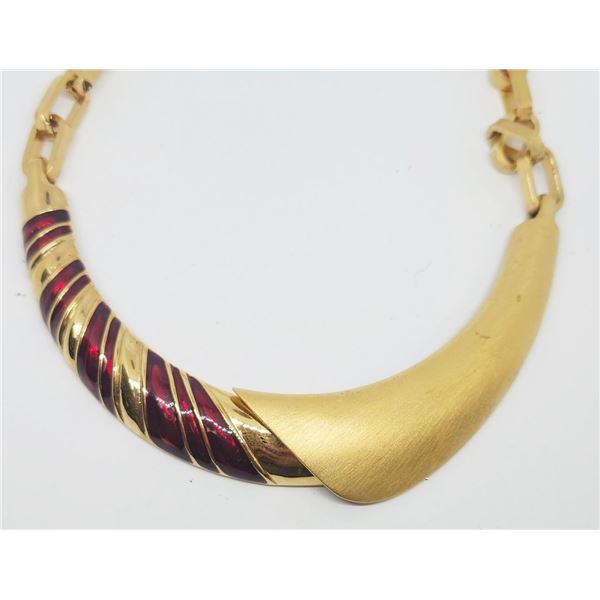 MOINET SIGNED CHOKER NECKLACE