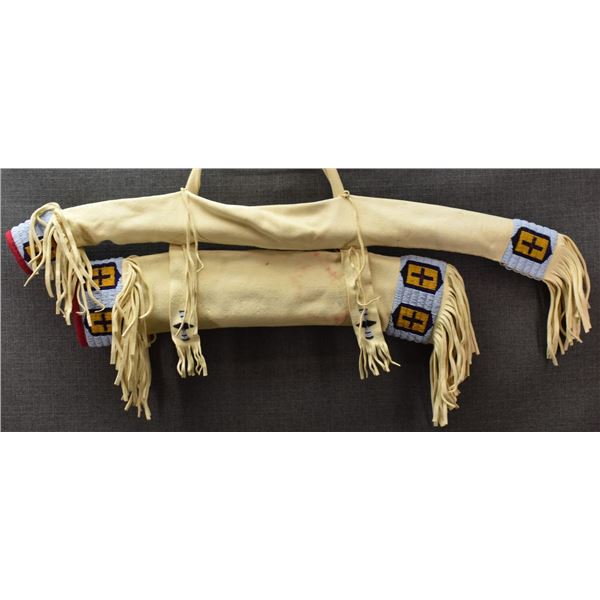 PLAINS INDIAN BOW CASE AND QUIVER