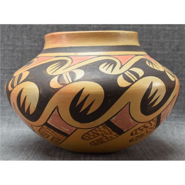 HOPI INDIAN  POTTERY JAR (ELVA NAMPEYO)