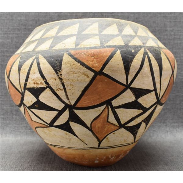 ACOMA INDIAN POTTERY OLLA