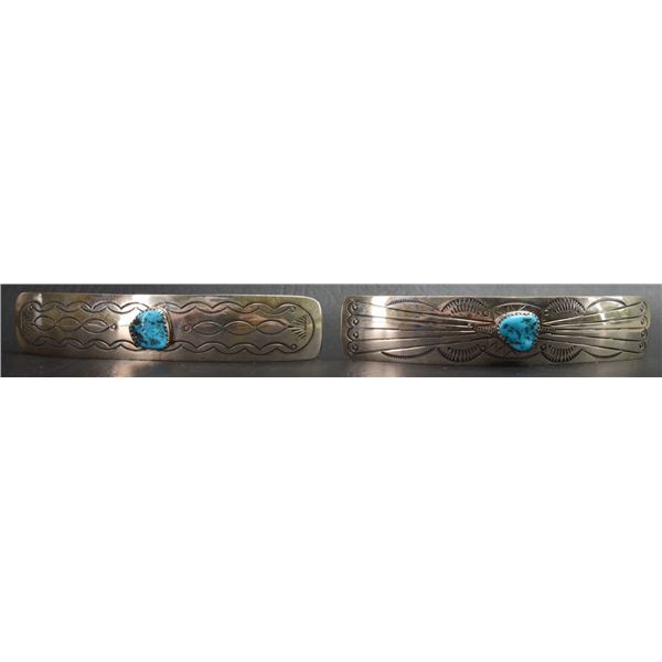 NAVAJO INDIAN HAIR BARRETTES