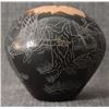 Image 4 : SANTA CLARA INDIAN POTTERY SEED JAR (ERIC TAFOYA)