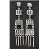 Image 1 : ZUNI INDIAN EARRINGS