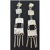 Image 2 : ZUNI INDIAN EARRINGS