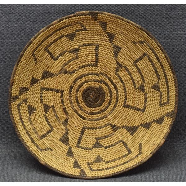 PAPAGO INDIAN BASKETRY BOWL