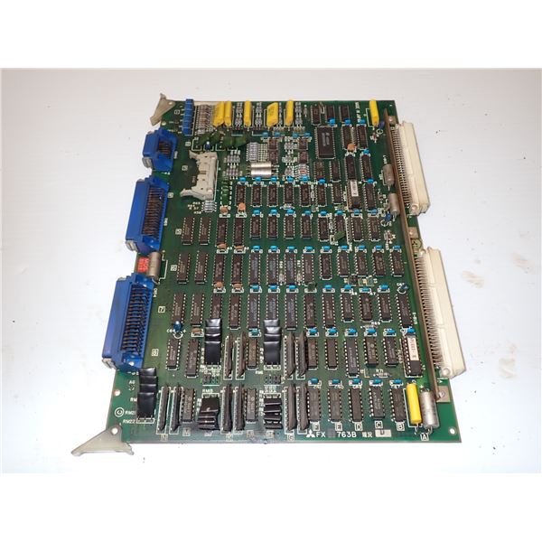 Mitsubishi #FX 763B Rev. D Circuit Board