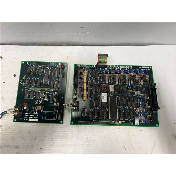 Lot of (2) Mitsubishi Circuit Boards