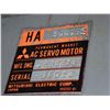 Image 5 : Mitsubishi #HA300-CBS AC Servo Motor