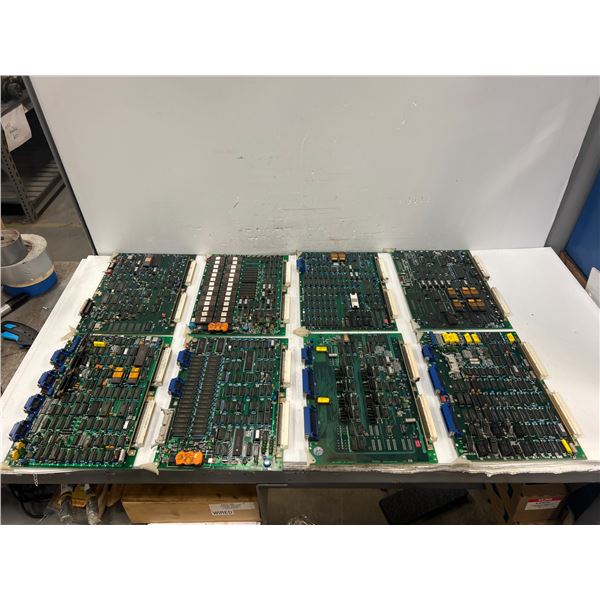 Lot of (8) Mitsubishi Circuit Boards