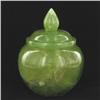 Image 1 : Green Jade Vase With Lid (DEC-347) (DEC-347)