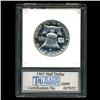 Image 3 : 1963 Franklin Half Proof Gem Graded PR69 DMPL (COI-4613) (COI-4613)