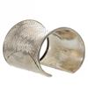 Image 4 : Handmade Hill Tribe Silver Cuff Bracelet (CLB-223) (CLB-223)