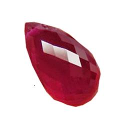 2.5ct Top Blood Red Ruby Briolette (GMR-0536) (GMR-0536)
