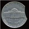 Image 2 : 19?? Jefferson Nickel Clip Error Hi Grade (COI-5120) (COI-5120)