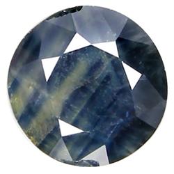 5.80ct Oval Cut Top AAA Blue Black Sapphire (GEM-17612)