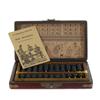 Image 2 : Vintage Chinese Abacus in Leather Covered Box (CLB-320) (CLB-320)