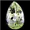 7.68ct Ultra Rare Natural Yellow Kunzite Pear Pakistan VVS (GEM-17000) (GEM-17000)