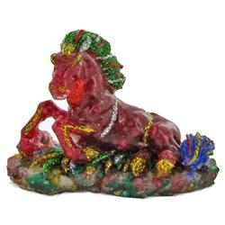 400ct.  Mustang Figure Statue Fancy Sapphire (GEM-4915) (GEM-4915)