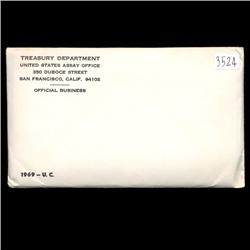 1969 US Mint Coin Set UNOPENED (COI-2969) (COI-2969)