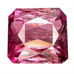 1.54ct Superb Emerald Cut Pink Purple Tourmaline  (GEM-17105) (GEM-17105)