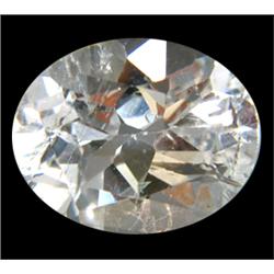 .5ct Oval Cut Natural Unheated White Topaz (GMR-0486) (GMR-0486)