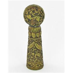 Tibet Vintage Bronze & Nickel Seal Stamp (ANT-854) (ANT-854)