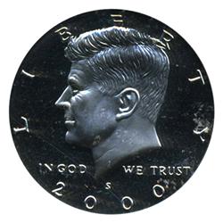 2000S JFK Half Graded PR70 DCAM (COI-4847) (COI-4847)