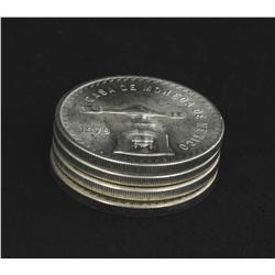 1979 Mexico Silver Onza Unsearched Stack of 4 All BU 3.7 Ounces Silver! (COI-5239) (COI-5239)