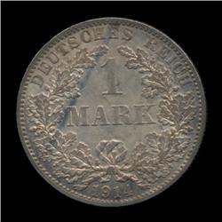 1914A Germany Mark Coin BU PROOF (COI-1768) (COI-1768)