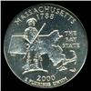 Image 1 : 2000D Massachusetts Quarter PCGS MS67 (COI-5422) (COI-5422)