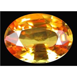 1.87ct  Fabulous Golden Sapphire Oval Heated VS (GEM-13371) (GEM-13371)