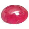 Image 1 : 6.07ct Top VS AAA Oval Cabochon Pink Red Ruby Mogok  (GEM-17627)