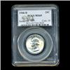 Image 3 : 1946D Washington 25c Quarter Coin Graded PCGS MS65 (COI-5302) (COI-5302)