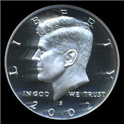 2002S Silver JFK Half Graded NGC PR69 DCAM (COI-4951) (COI-4951)