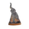 Image 1 : Rare Buffalo Horn Handcarved Elephant (CLB-370) (CLB-370)