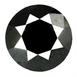 1.59 Natural Round Black Diamond AAA (GEM-17226) (GEM-17226)