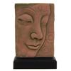 Image 1 : Excellent Hand Cast Sandstone Buddha Face  (CLB-504) (CLB-504)