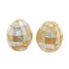 Image 1 : Handcrafted Mother of Pearl Salt & Pepper (DEC-247) (DEC-247)