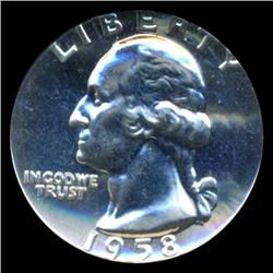 1957 Washington 25c Proof Quarter Coin Graded PR68 (COI-5347) (COI-5347)